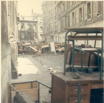 Barricades à Bordeaux en mai 68
